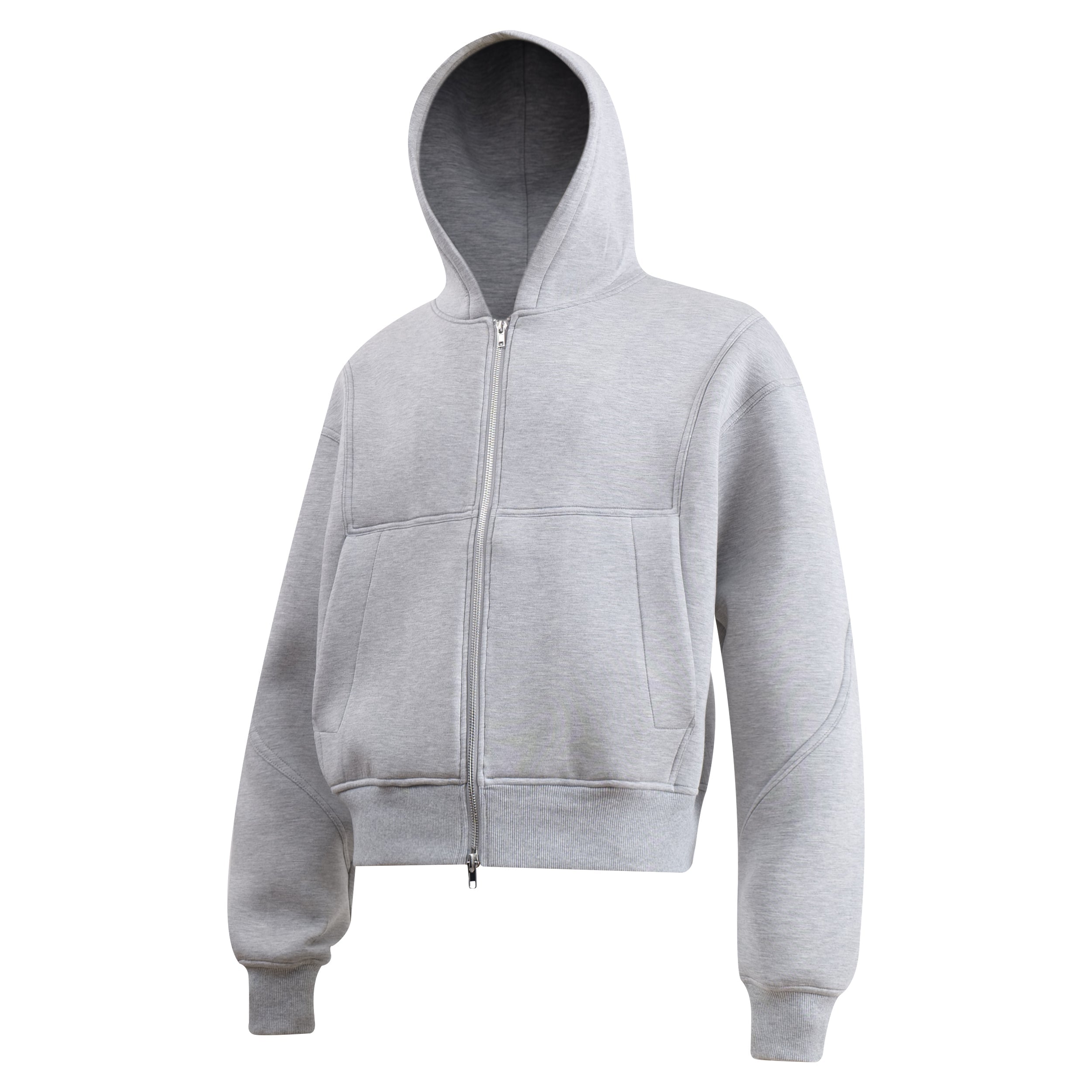 Omirad Minimal Recycled Zip Hoodie