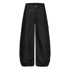 Omirad Cross Pocket Wide-Leg Jeans