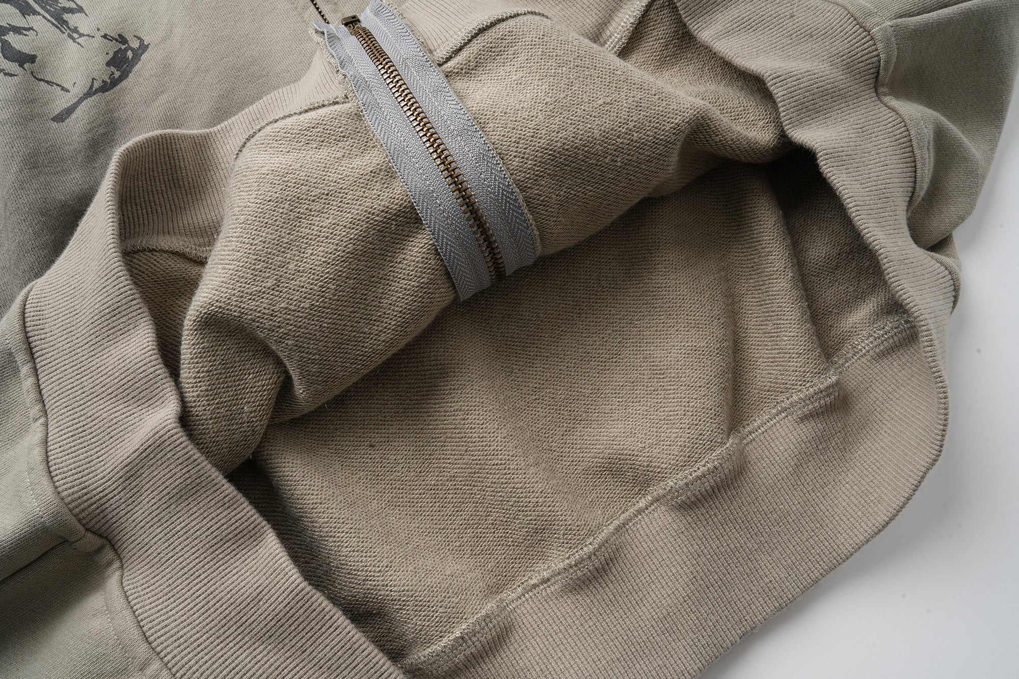 Omirad Graphic Zip-Up Hoodie