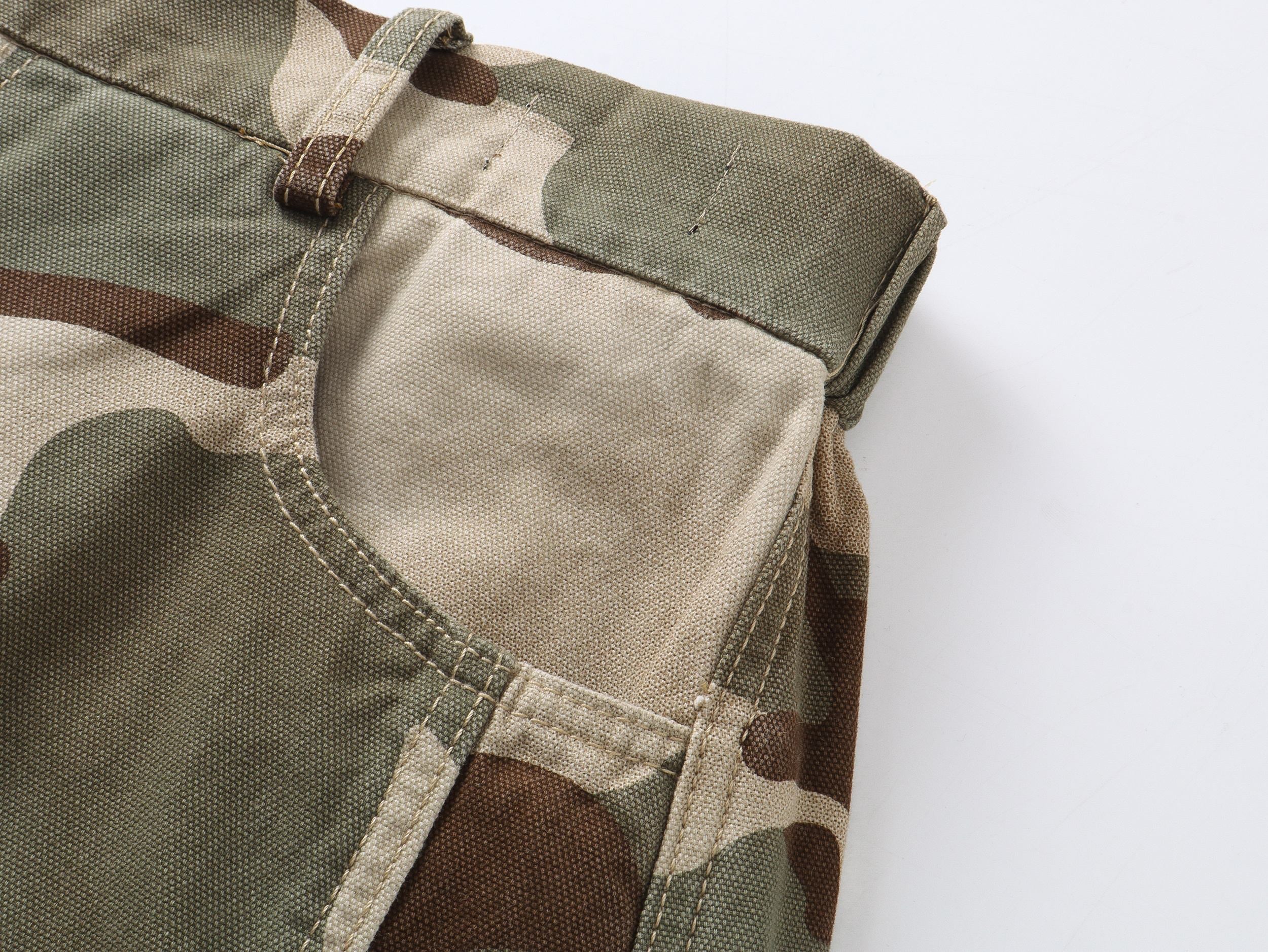 Omirad “Urban Camo Wide-Leg Pants”