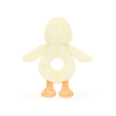 Jellycat - Ring Rattle | Bashful Duckling